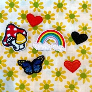 Mushroom small patches bundle